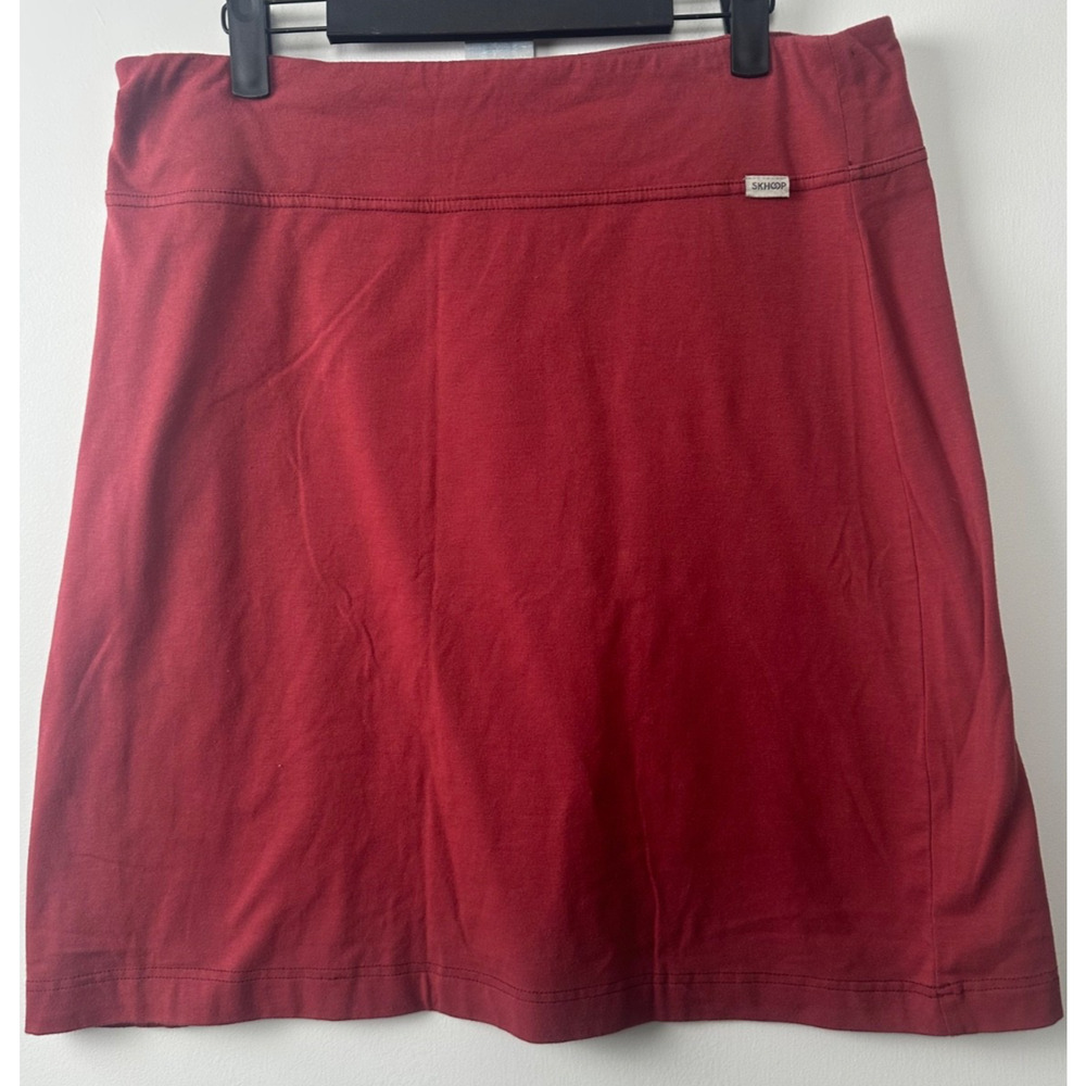 SKHOOP Sweden Solid Mini Skirt L Hiking Travel Golf Beach Lightweight Cotton D60
